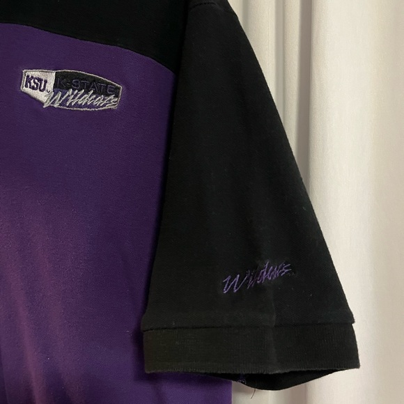 VTG Kansas State Wildcats Polo L Vintage K-State 90s - Picture 3 of 4